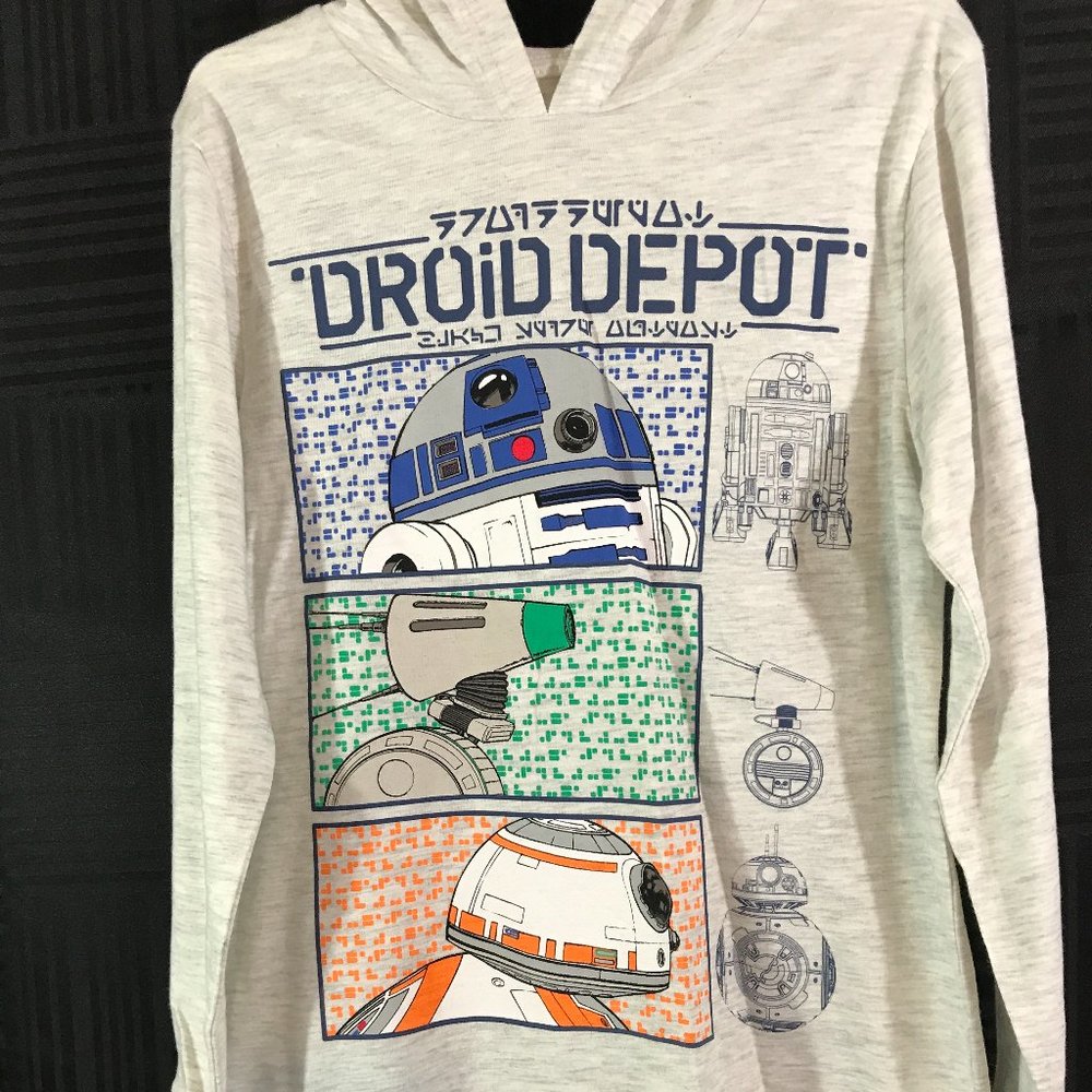 Star Wars Long Sleeve Hoodie T Shirt